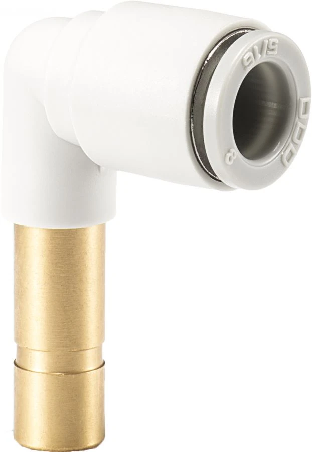 Kq2l Útbreiddur karlnefli olnbogi Pneumatic Quick Fittings